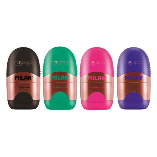 Picture of MILAN COPPER SERIES SHARPENER + ERASER